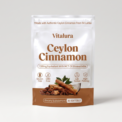 Cannella di Ceylon 7200 mg + Olio MCT